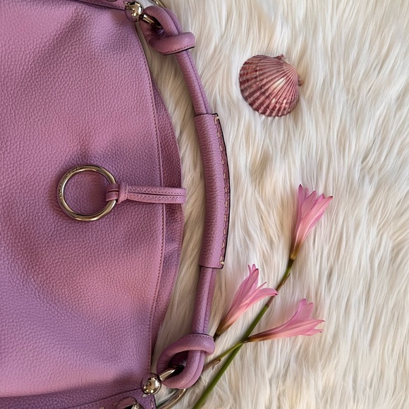 NWOT RARE BCBGMaxAzria🪻Luxurious Lilac Genuine Leather Hobo/Purse/Bag 💜 - Picture 8 of 16